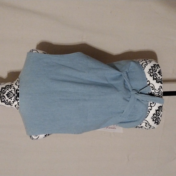 NWT Vintage Cambridge Dry Goods Vest Breast Coat Plaid Button-up Pockets Sz 10 - Picture 3 of 8